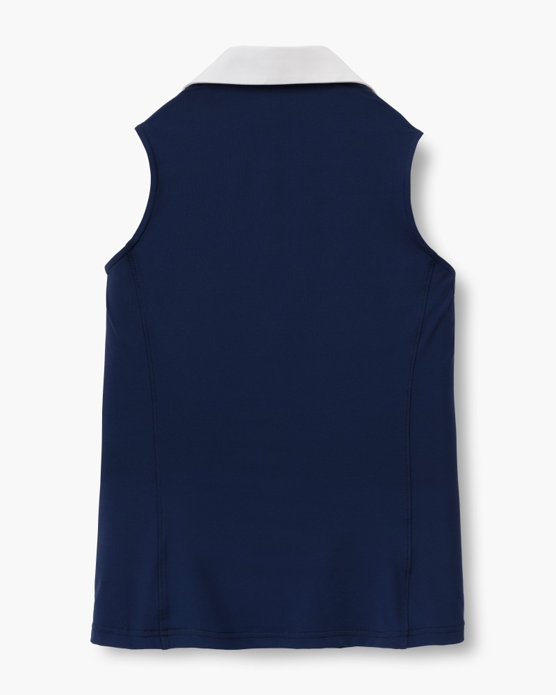 Polo damskie bez rękawów ELAN SLEEVELESS | PIC A BEC
