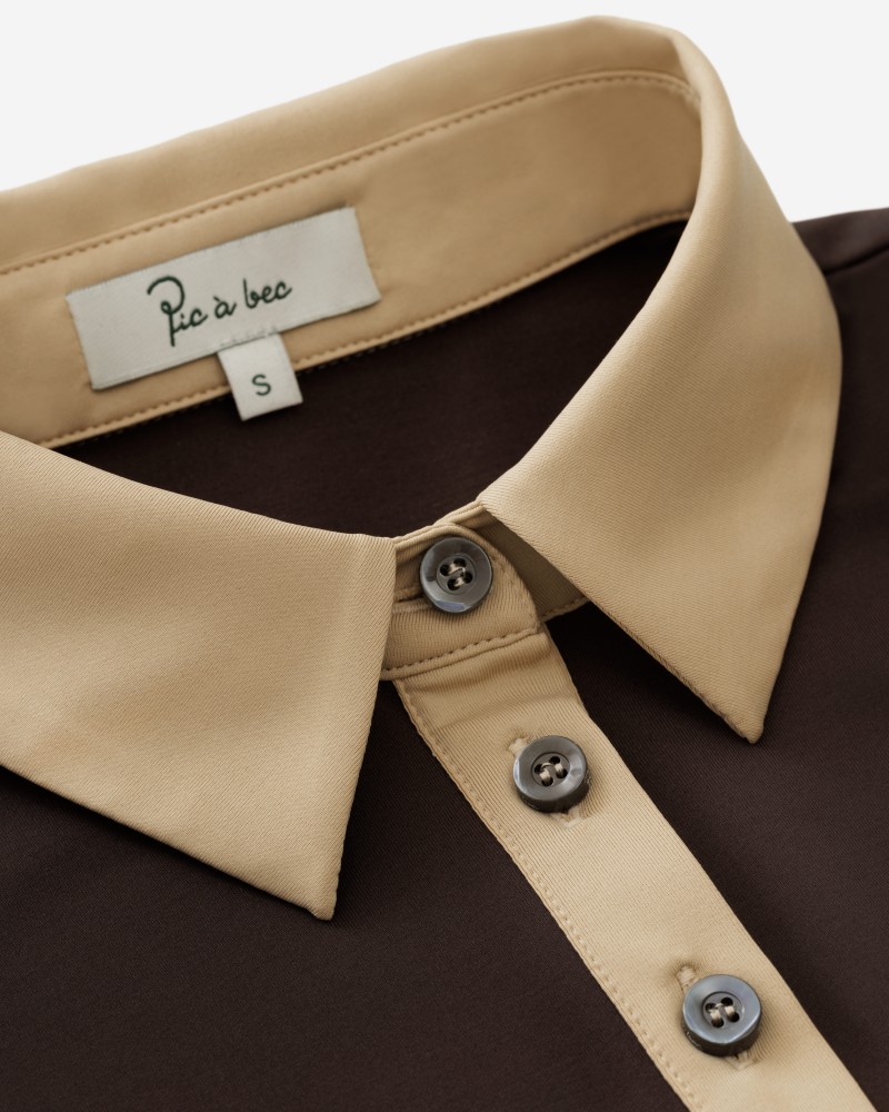 Polo damskie bez rękawów ELAN SLEEVELESS | PIC A BEC
