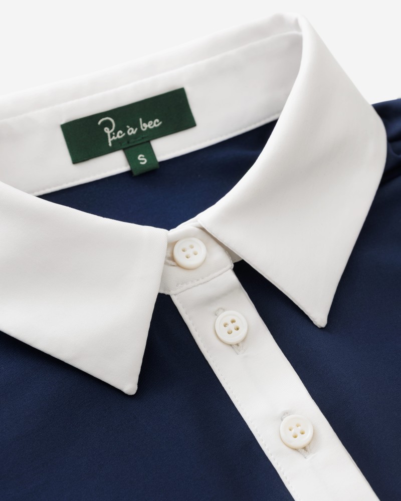Polo damskie bez rękawów ELAN SLEEVELESS | PIC A BEC